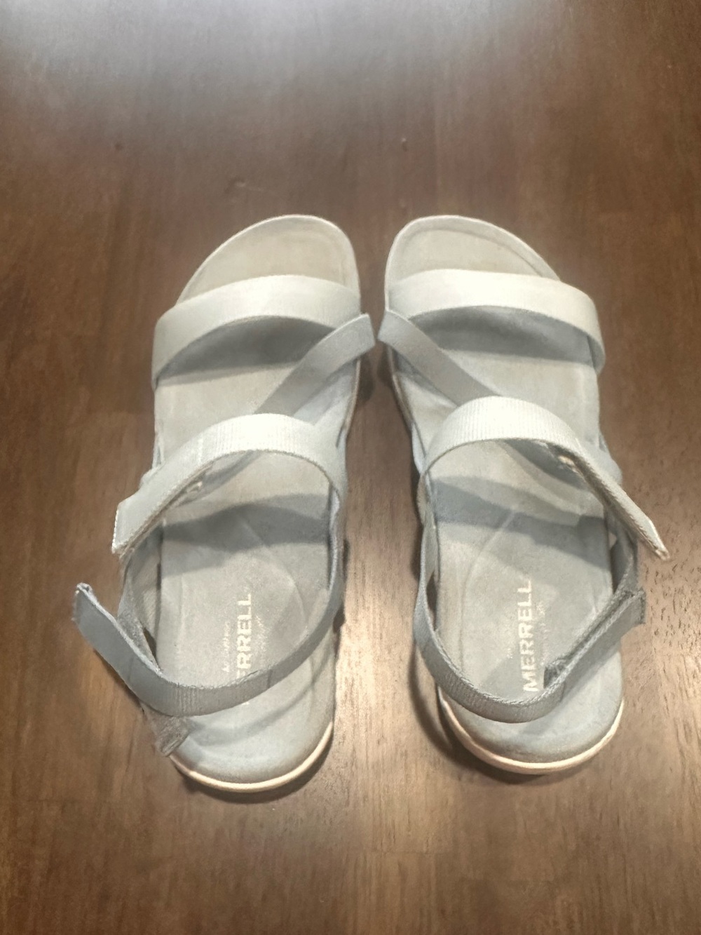 Merrell District 3 Strap Web Sandals Monument Gray Women’s Size 9 - Picture 3 of 8